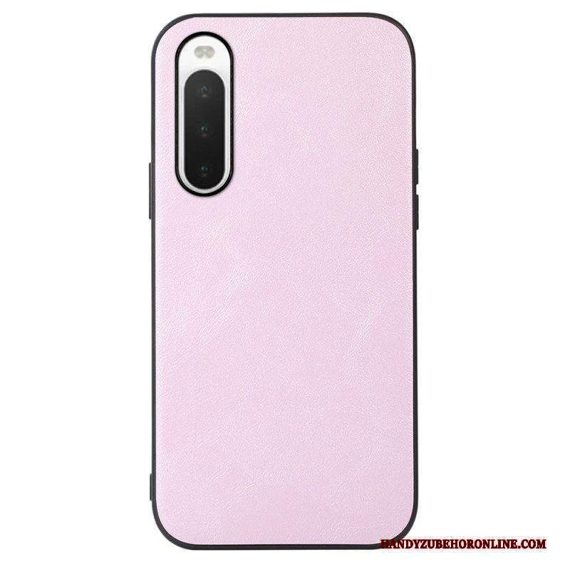 Cover Sony Xperia 10 IV Elegante Stile In Pelle