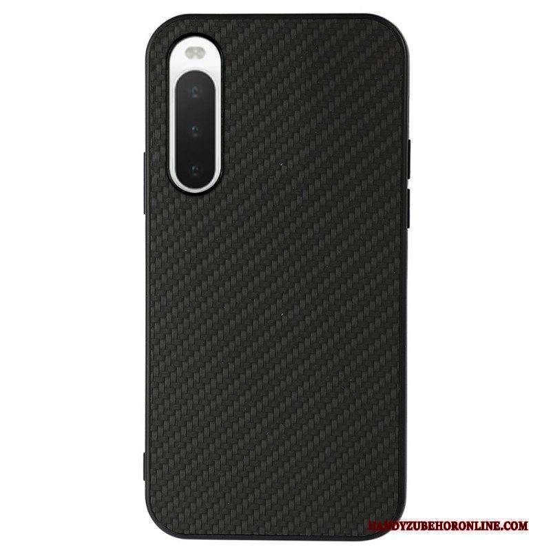 Cover Sony Xperia 10 IV Fibra Di Carbonio