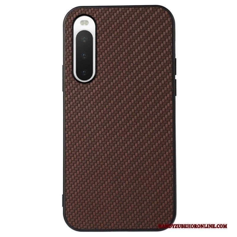 Cover Sony Xperia 10 IV Fibra Di Carbonio