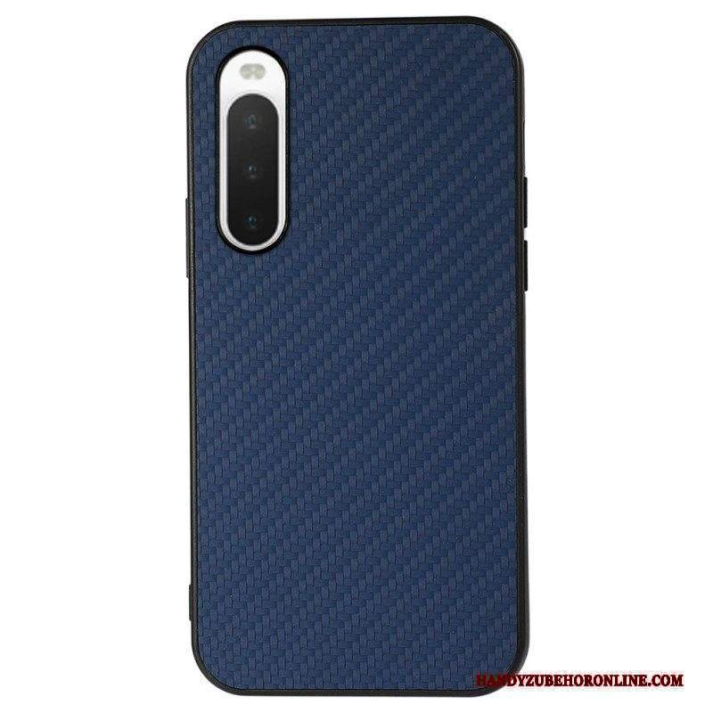 Cover Sony Xperia 10 IV Fibra Di Carbonio