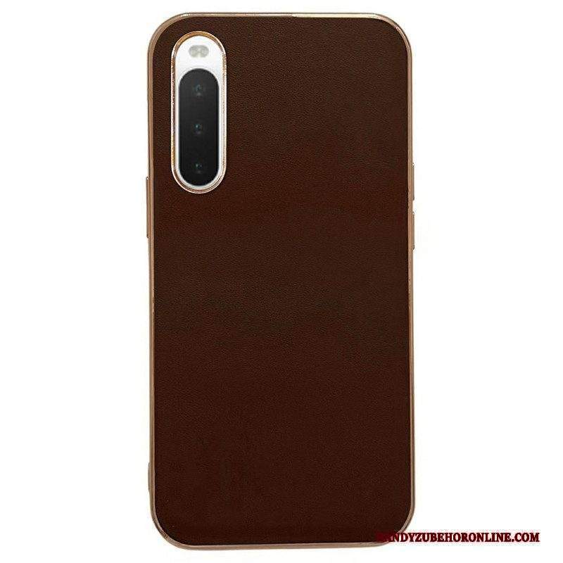 Cover Sony Xperia 10 IV Pelle Vera