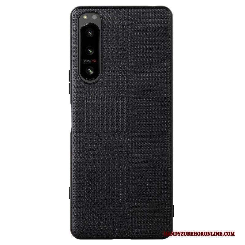 Cover Sony Xperia 10 IV Stile Tessuto Vili