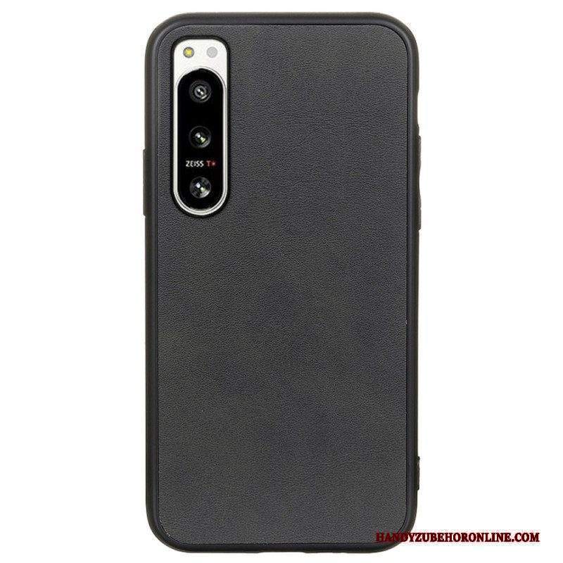 Cover Sony Xperia 5 IV Effetto Pelle