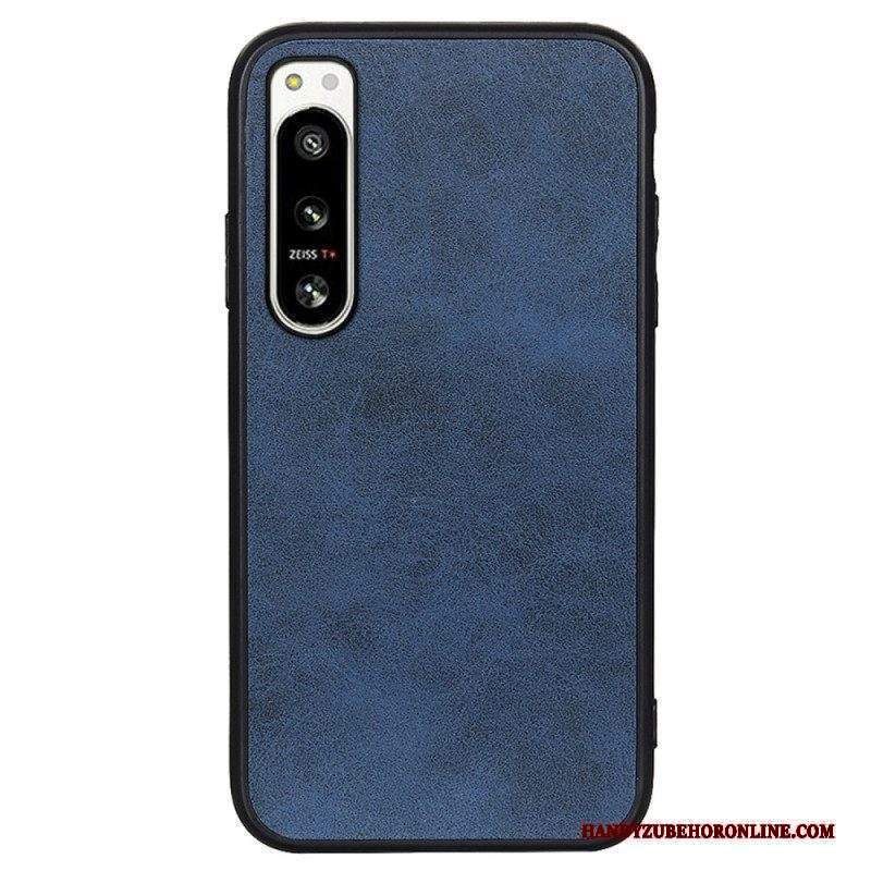 Cover Sony Xperia 5 IV Effetto Pelle