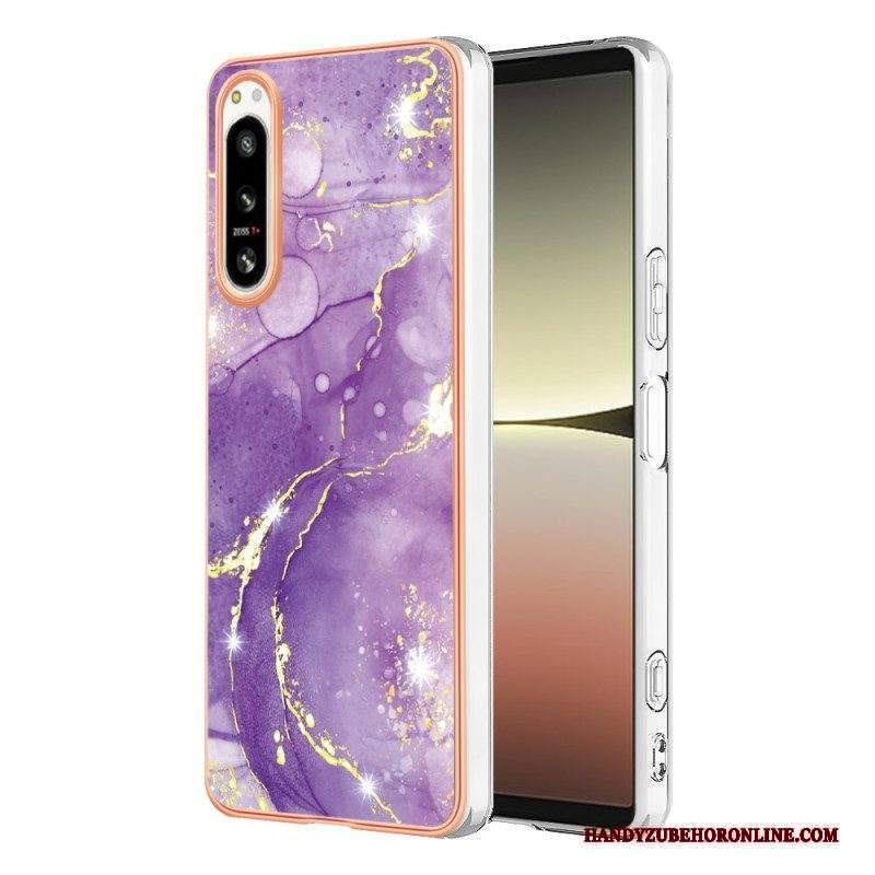 Cover Sony Xperia 5 IV Marmo Colorato