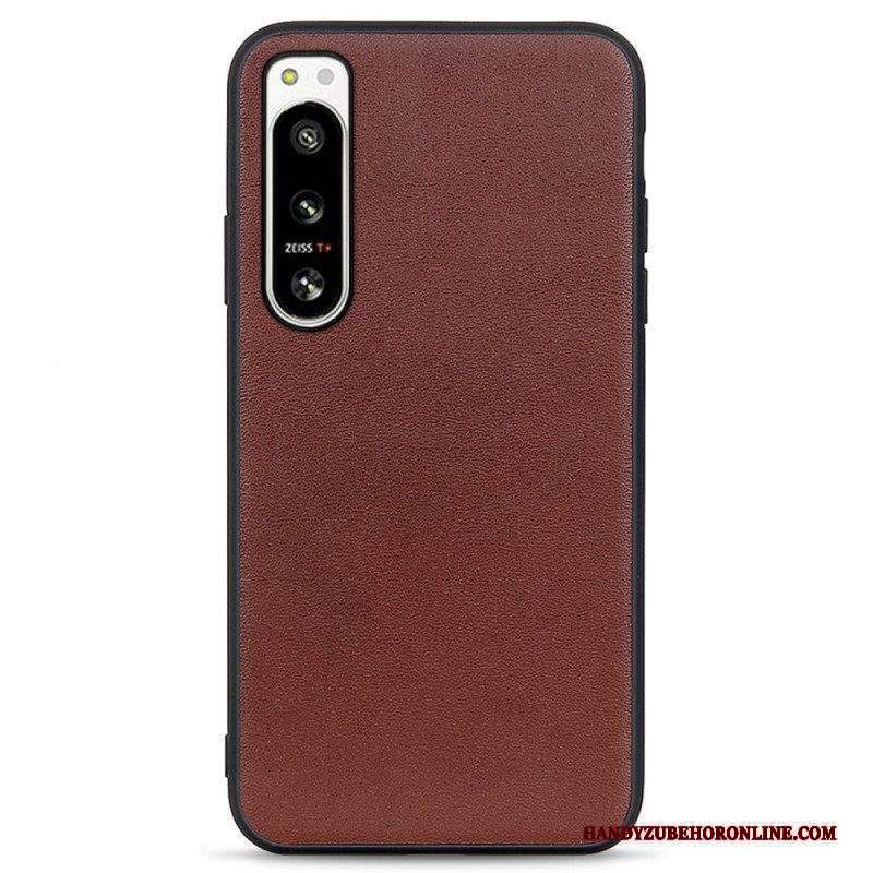 Cover Sony Xperia 5 IV Pelle