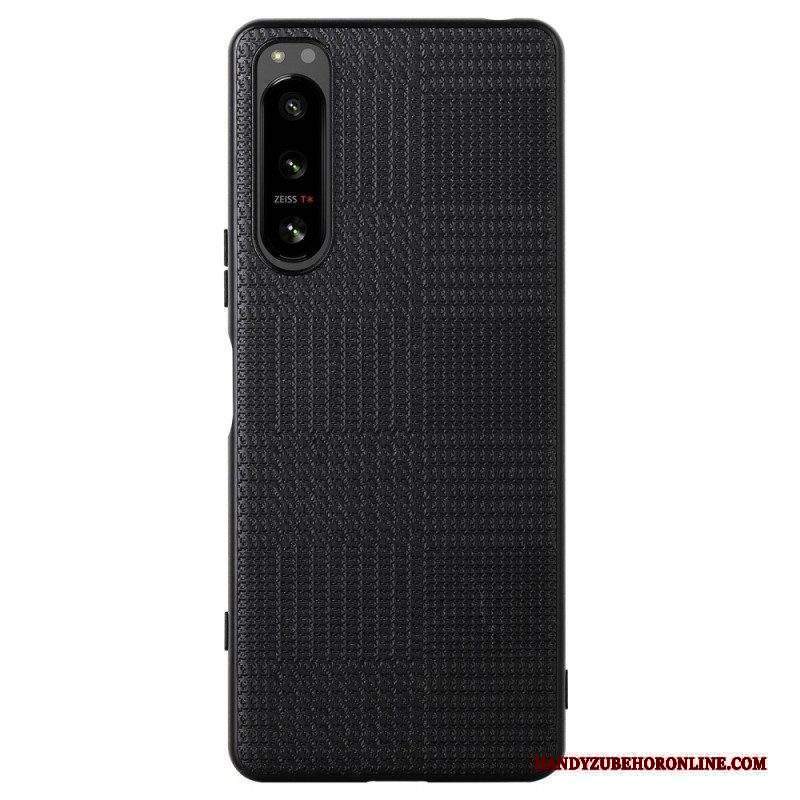 Cover Sony Xperia 5 IV Stile Tessuto Vili