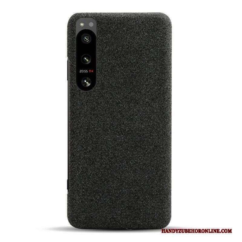 Cover Sony Xperia 5 IV Tessuto