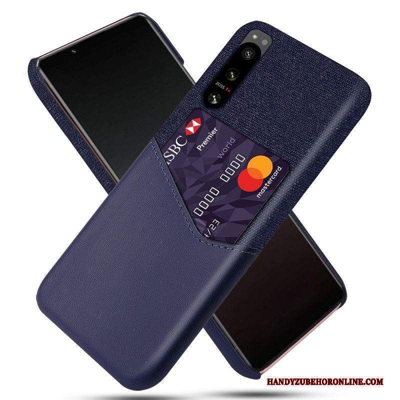 Cover Sony Xperia 5 IV Titolare Della Carta