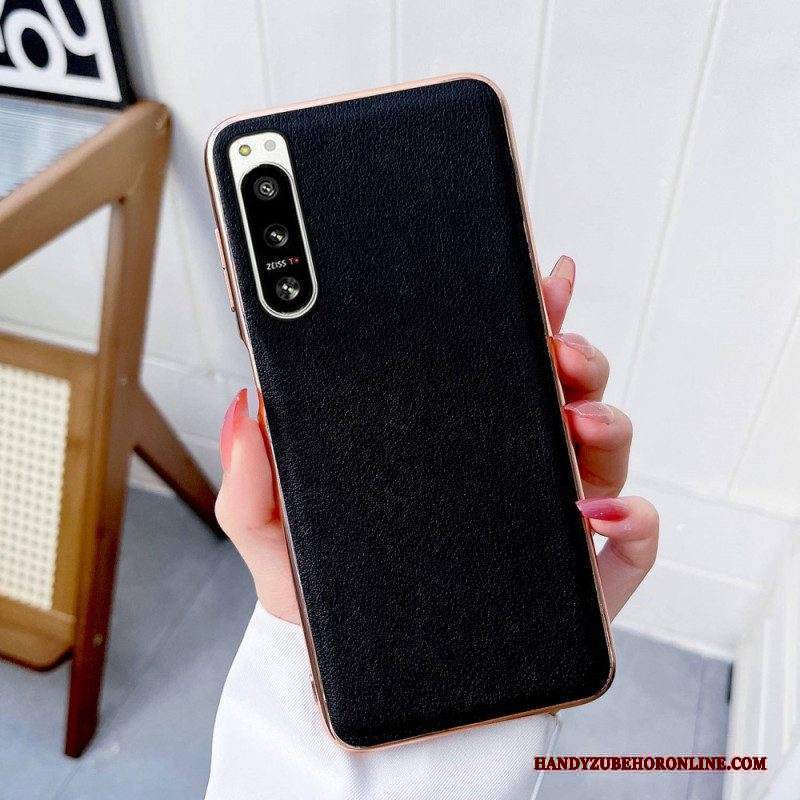 Cover Sony Xperia 5 IV Vera Pelle