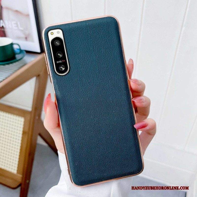 Cover Sony Xperia 5 IV Vera Pelle