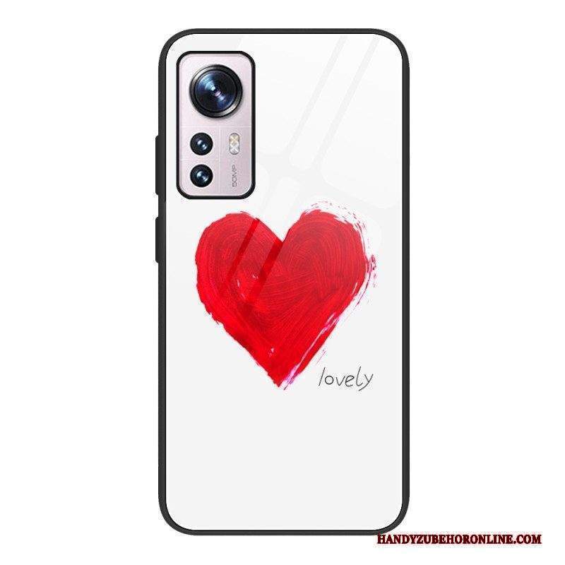 Cover Xiaomi 12 / 12X Cuore In Vetro Temperato