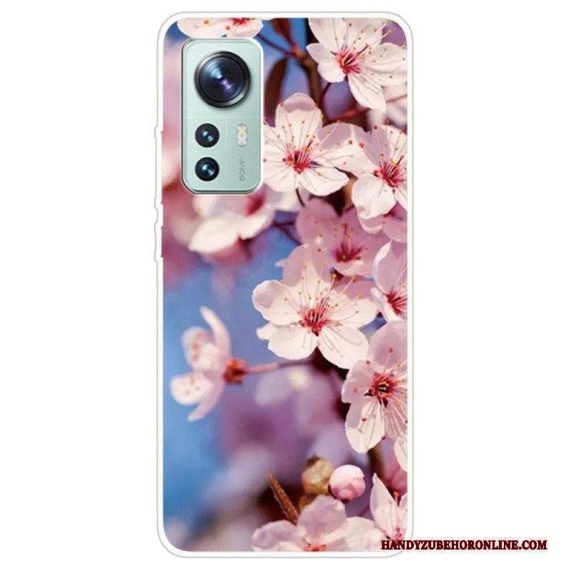 Cover Xiaomi 12 / 12X Fiori Realistici