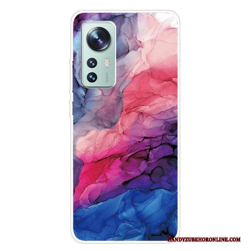 Cover Xiaomi 12 / 12X Marmo Siliconico