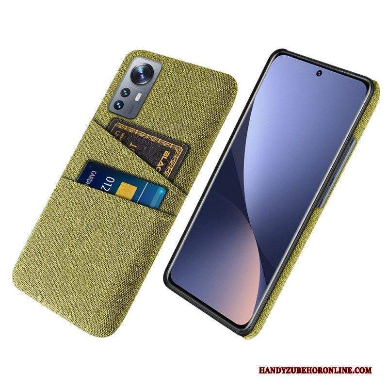 Cover Xiaomi 12 / 12X Panno Porta Carte