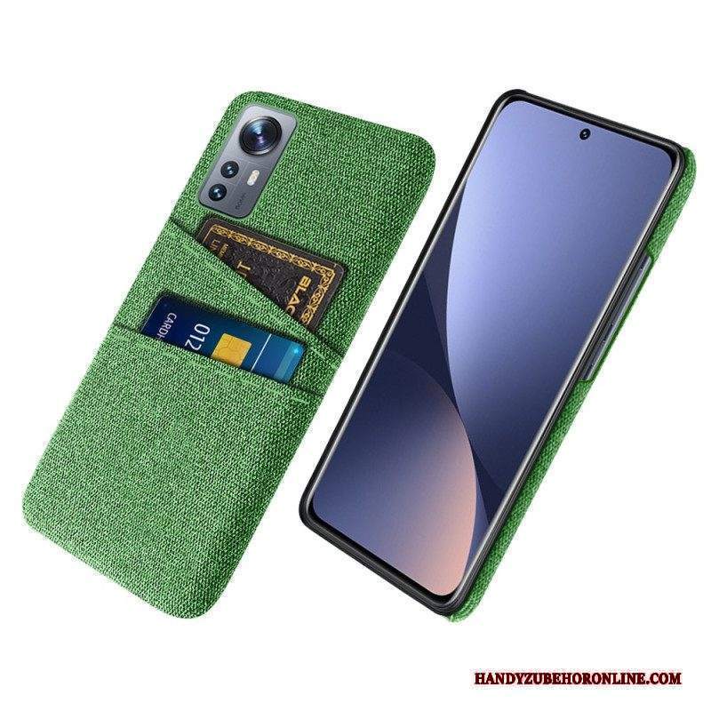 Cover Xiaomi 12 / 12X Panno Porta Carte