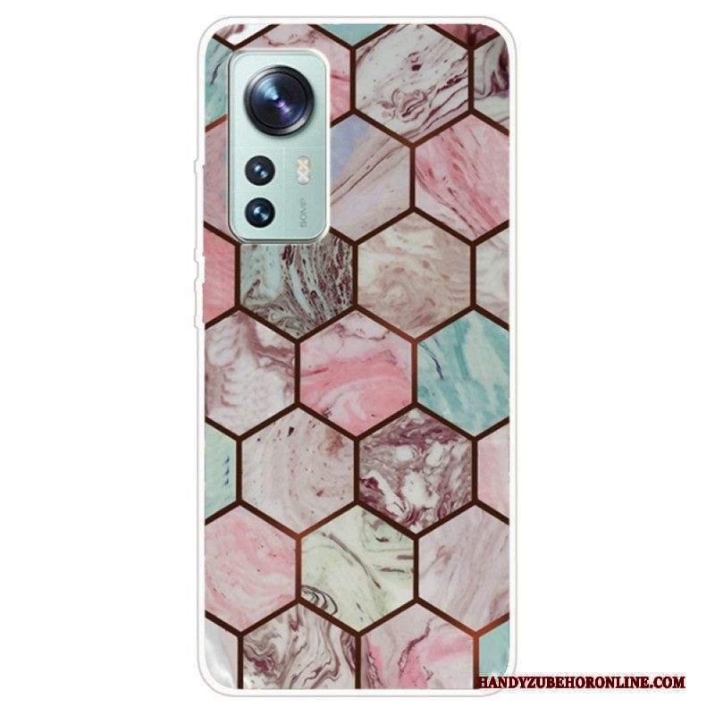 Cover Xiaomi 12 / 12X Stile Marmo