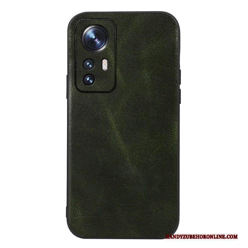 Cover Xiaomi 12 / 12X Vera Pelle