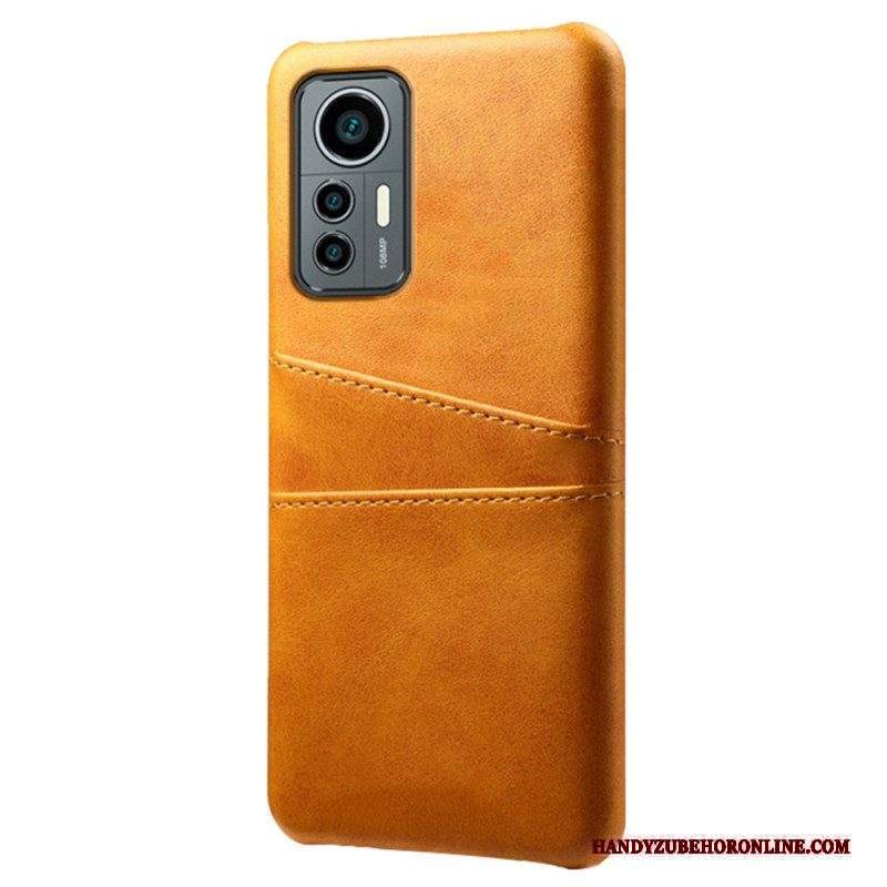 Cover Xiaomi 12 Lite Portacarte Effetto Pelle