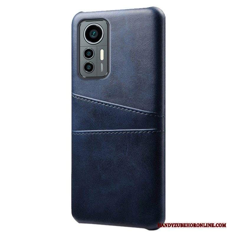 Cover Xiaomi 12 Lite Portacarte Effetto Pelle