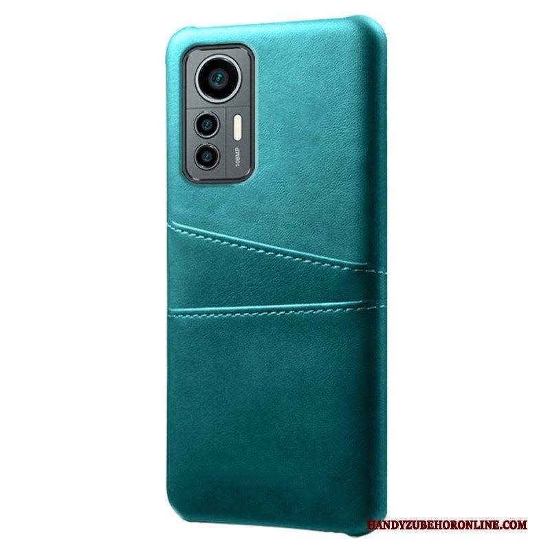 Cover Xiaomi 12 Lite Portacarte Effetto Pelle