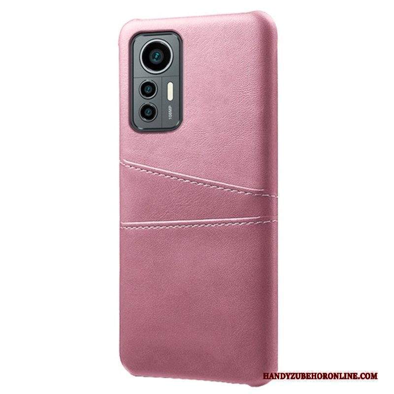 Cover Xiaomi 12 Lite Portacarte Effetto Pelle