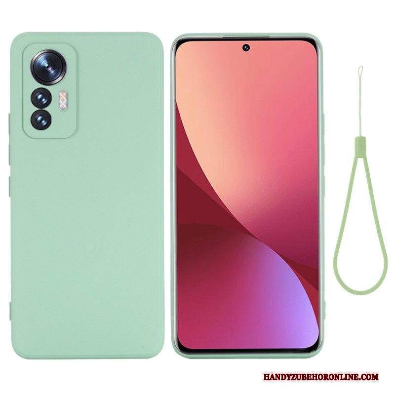 Cover Xiaomi 12 Lite Silicone Liquido Strappy