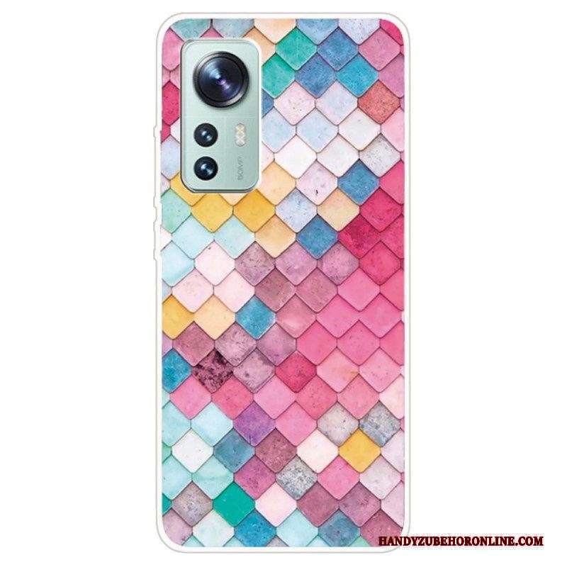 Cover Xiaomi 12 Pro Grafica In Silicone