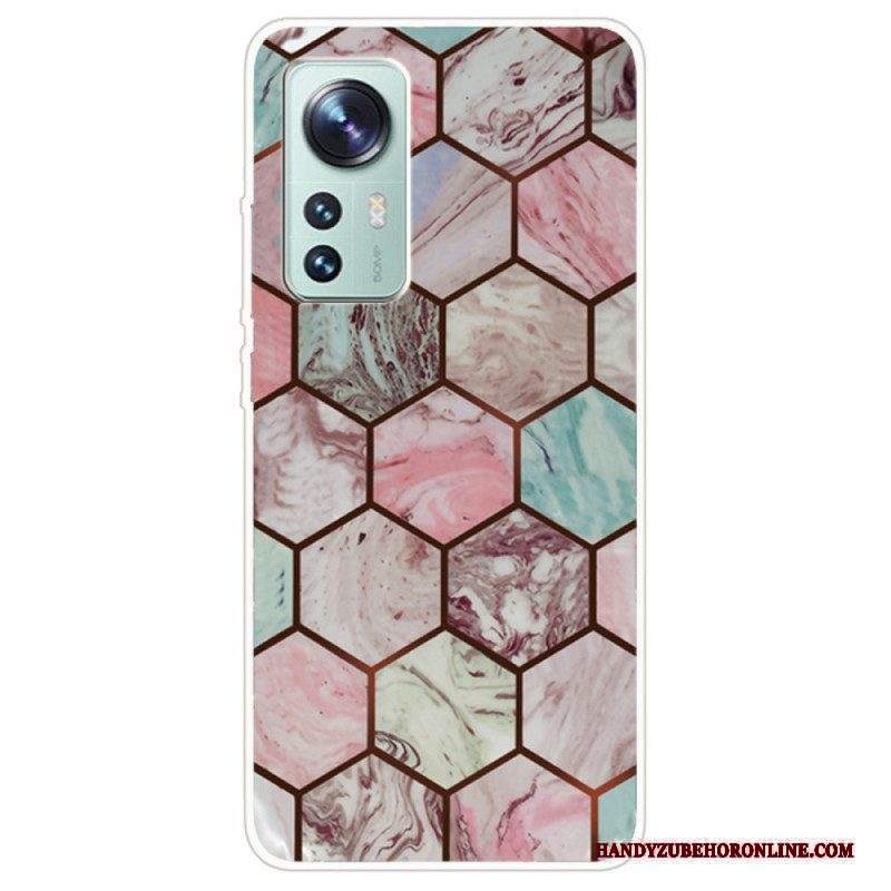 Cover Xiaomi 12 Pro Marmo Elaborato