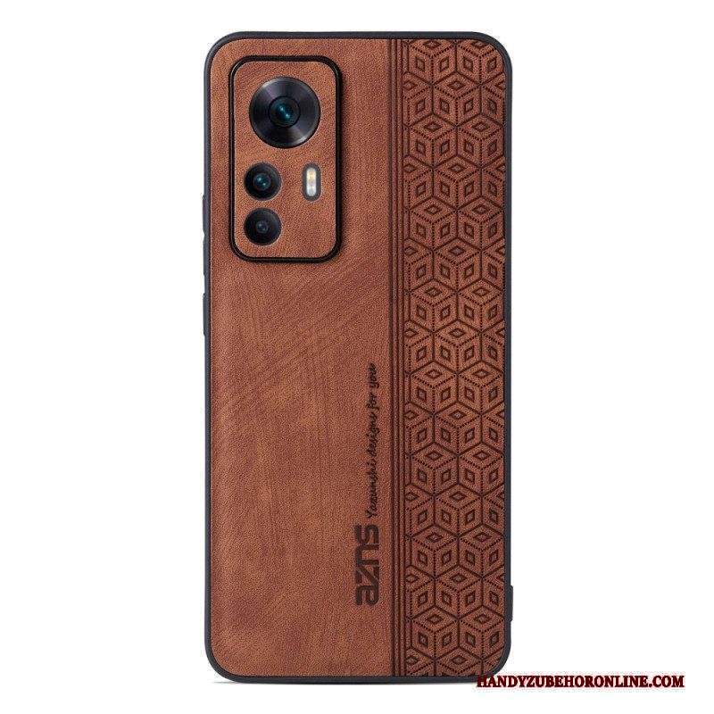 Cover Xiaomi 12T / 12T Pro Azns Effetto Pelle