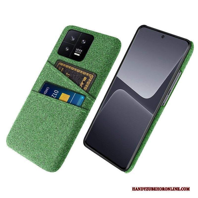 Cover Xiaomi 13 Panno Porta Carte