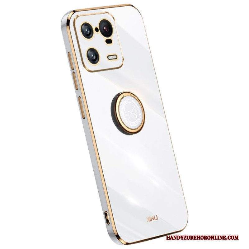 Cover Xiaomi 13 Pro Porta Anelli Effetto Metallo Xinli