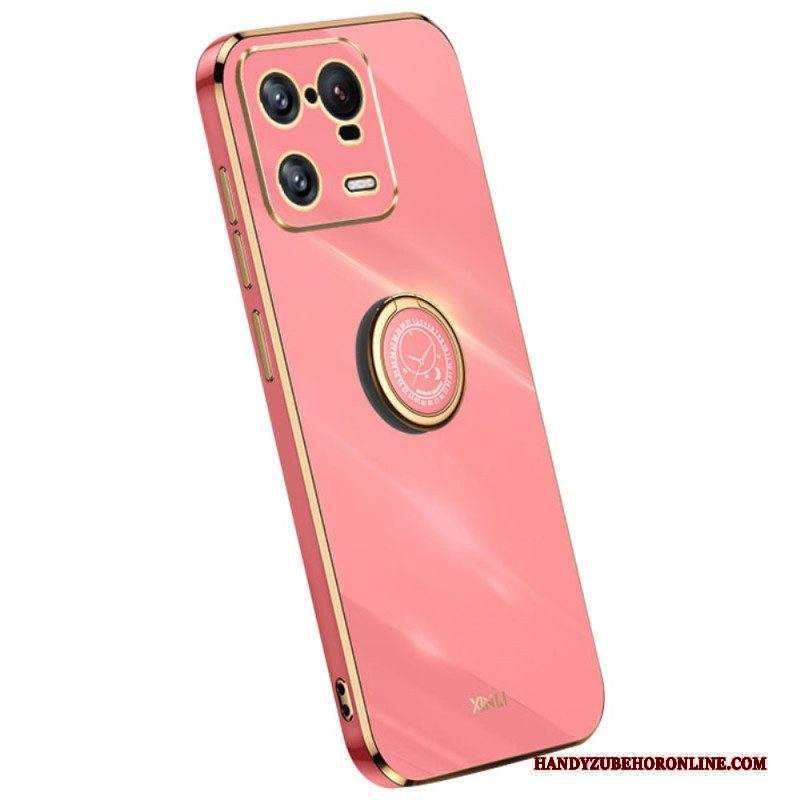 Cover Xiaomi 13 Pro Porta Anelli Effetto Metallo Xinli