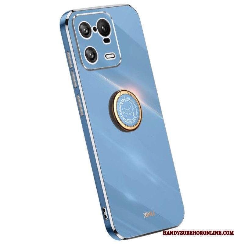 Cover Xiaomi 13 Pro Porta Anelli Effetto Metallo Xinli