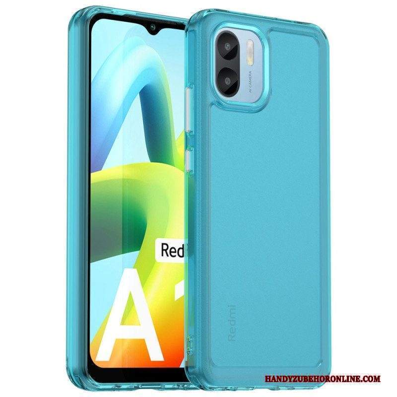 Cover Xiaomi Redmi A1 Serie Di Caramelle Trasparenti