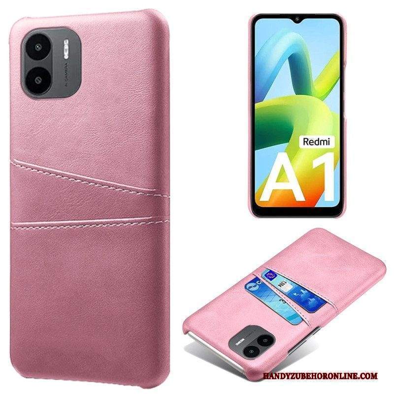 Cover Xiaomi Redmi A1 Titolare Della Carta Ksq