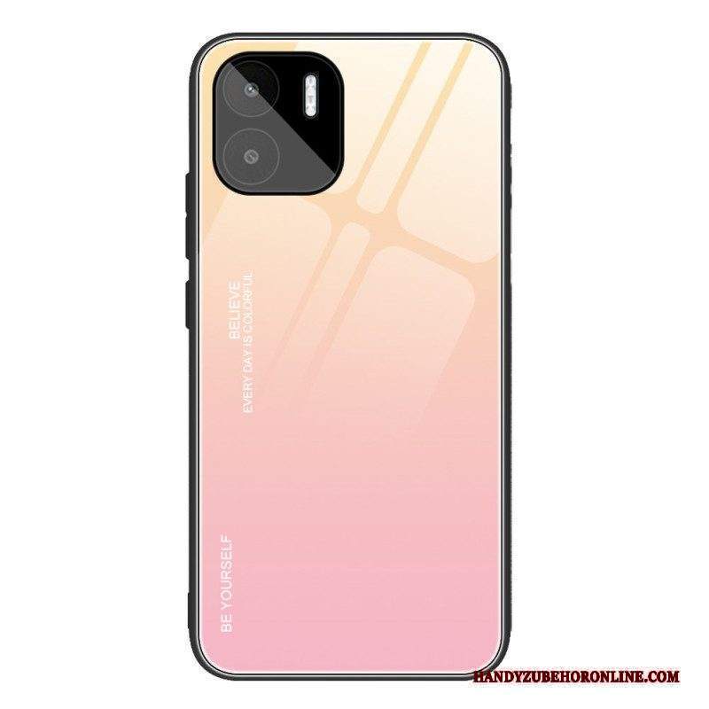 Cover Xiaomi Redmi A1 Vetro Temperato Sii Te Stesso