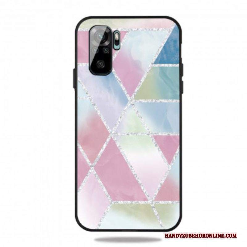 Cover Xiaomi Redmi Note 10 / 10S Marmo Glitterato