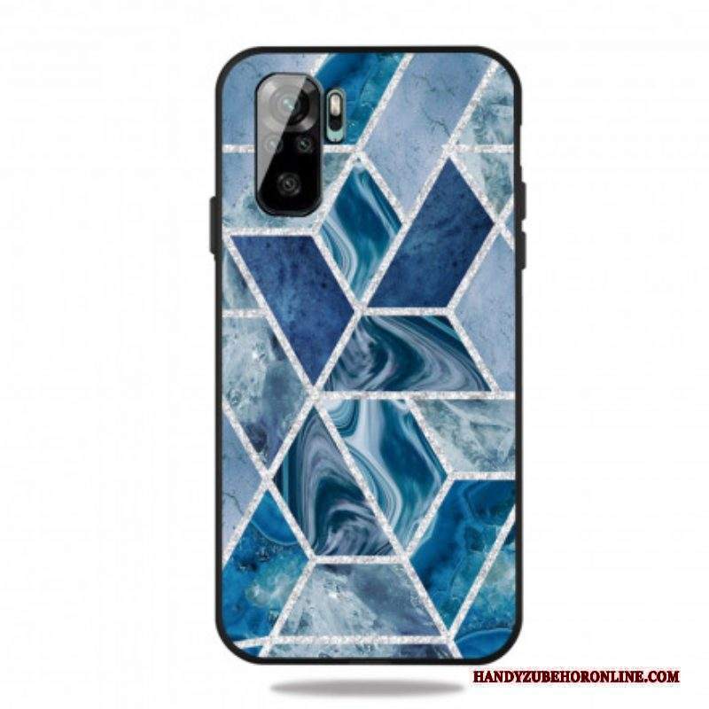 Cover Xiaomi Redmi Note 10 / 10S Marmo Glitterato