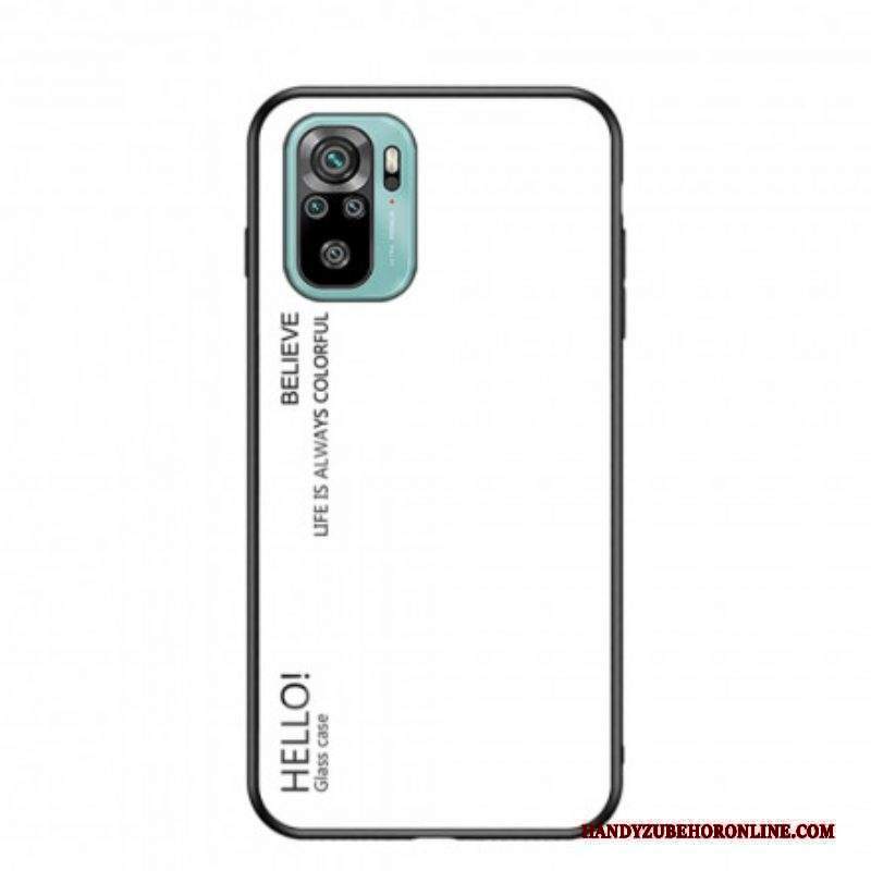 Cover Xiaomi Redmi Note 10 / 10S Vetro Temperato Ciao