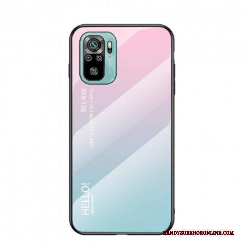 Cover Xiaomi Redmi Note 10 / 10S Vetro Temperato Ciao