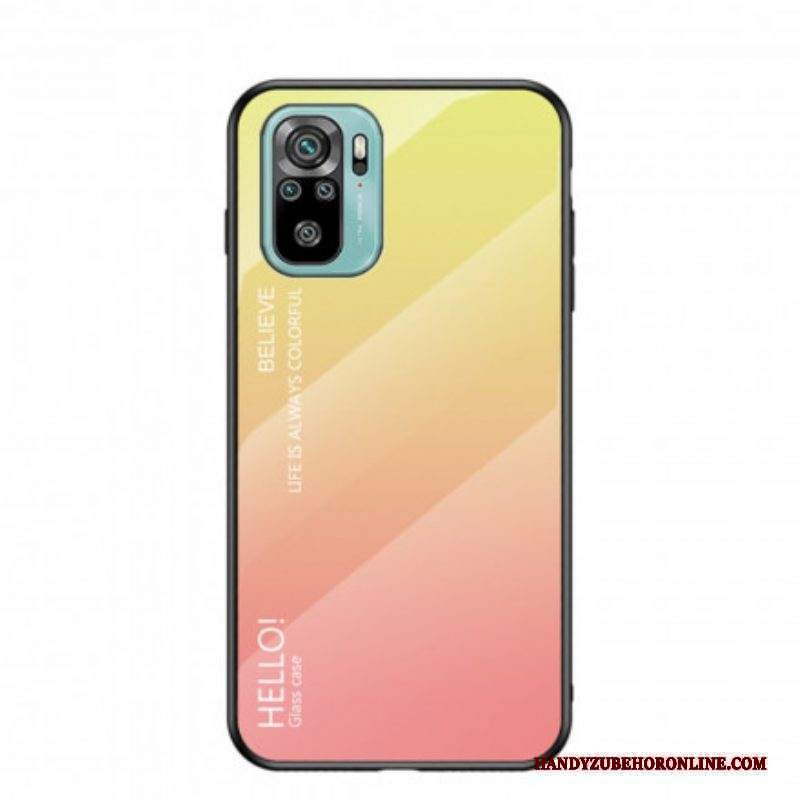 Cover Xiaomi Redmi Note 10 / 10S Vetro Temperato Ciao