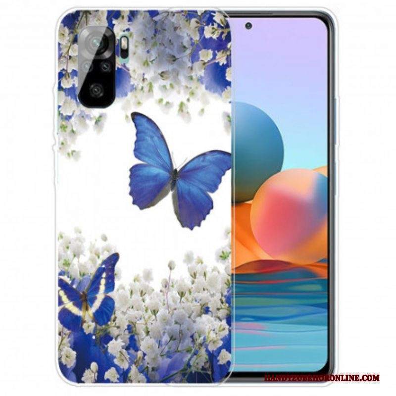 Cover Xiaomi Redmi Note 10 / 10S Volo Di Farfalle