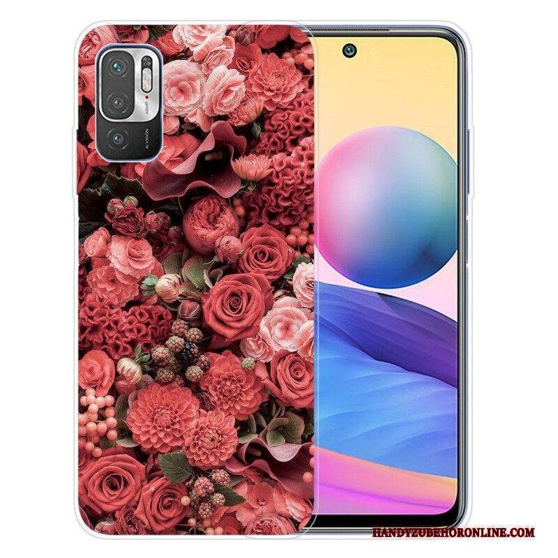 Cover Xiaomi Redmi Note 10 5G Fiori Intensi