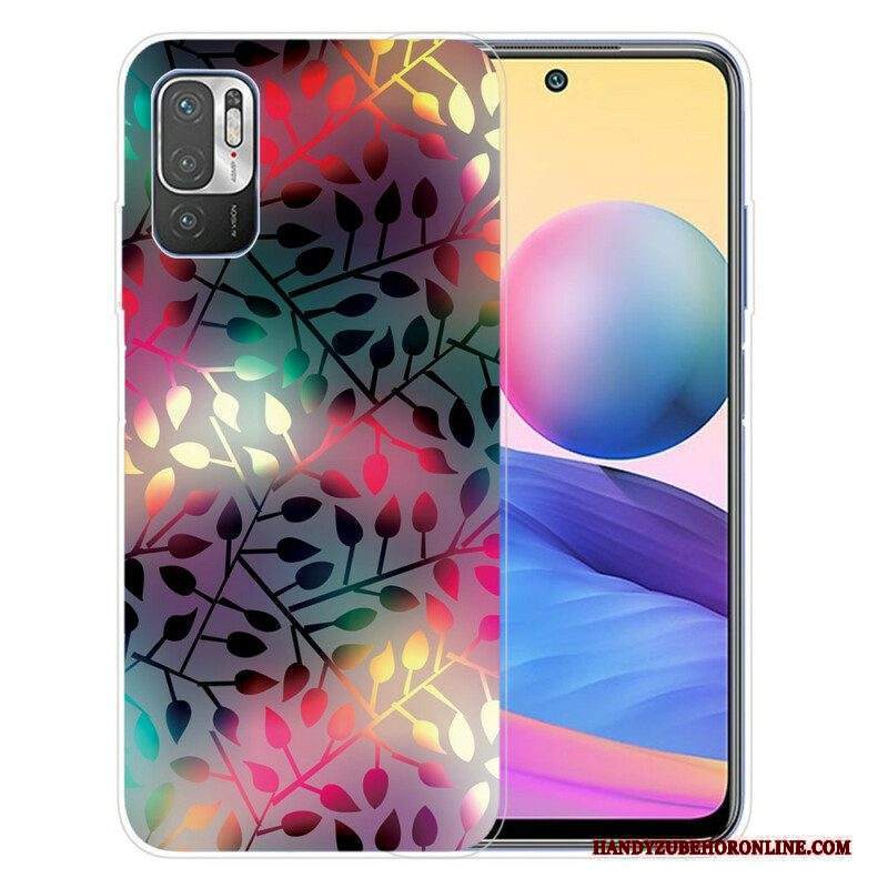 Cover Xiaomi Redmi Note 10 5G Foglie