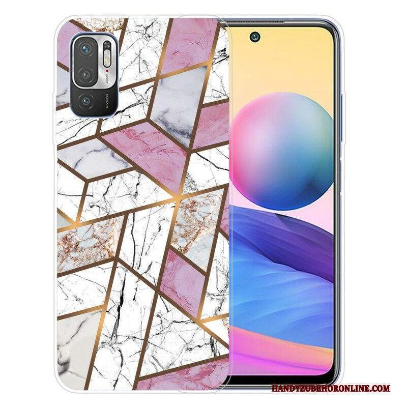 Cover Xiaomi Redmi Note 10 5G Marmo Geometrico