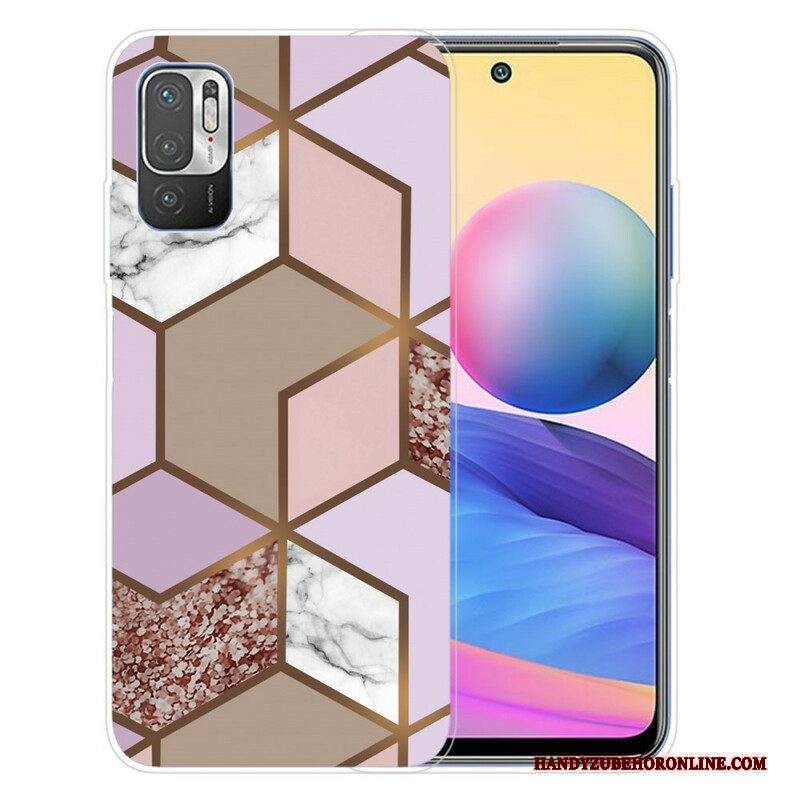 Cover Xiaomi Redmi Note 10 5G Marmo Geometrico