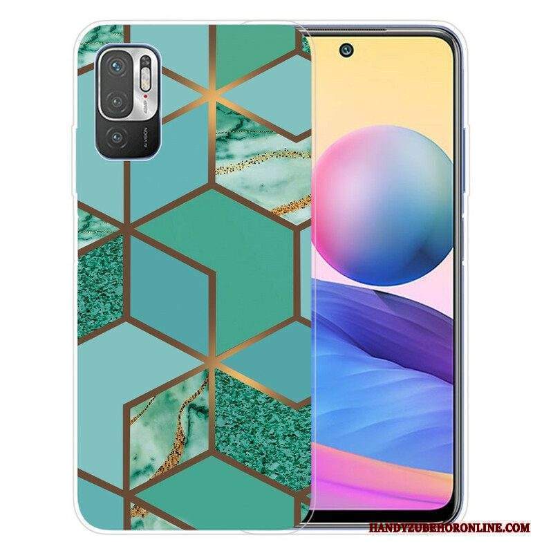 Cover Xiaomi Redmi Note 10 5G Marmo Geometrico