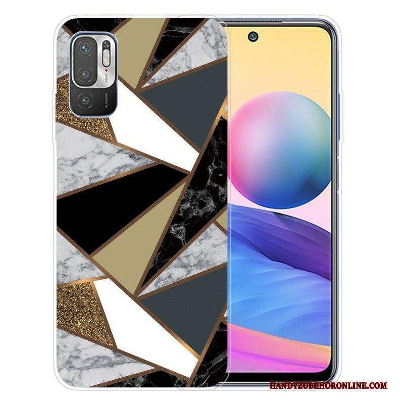 Cover Xiaomi Redmi Note 10 5G Marmo Geometrico