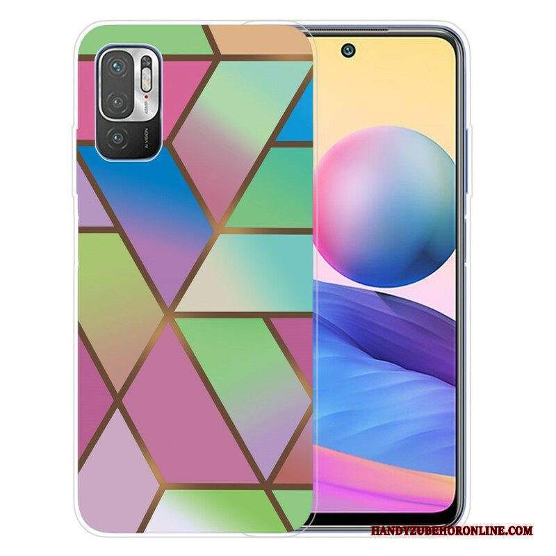 Cover Xiaomi Redmi Note 10 5G Marmo Geometrico